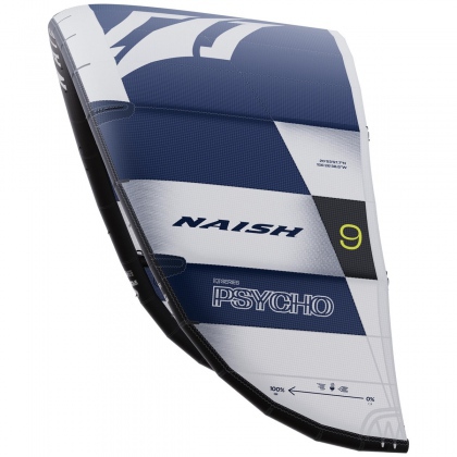 Vela Kitesurf Naish Psycho Blu 2026