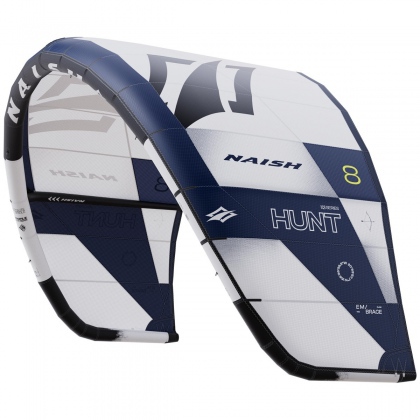 Vela Kitesurf Naish Hunt [Q] 2026 Bianco