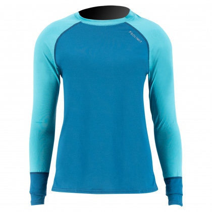 Lycra Prolimit PureGirl Loosefit Shirt A Maniche Lunghe Azzurro