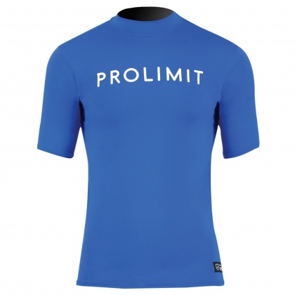 Lycra Prolimit Rashguard Logo a Maniche Corte Blu Royale