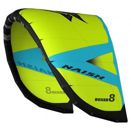 Vela kite Boxer s26 Naish 2022 giallo grigio