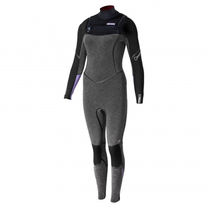 Oxygen TR Steamer 6/4 Freezip DL FTM Black Heather/Lavender