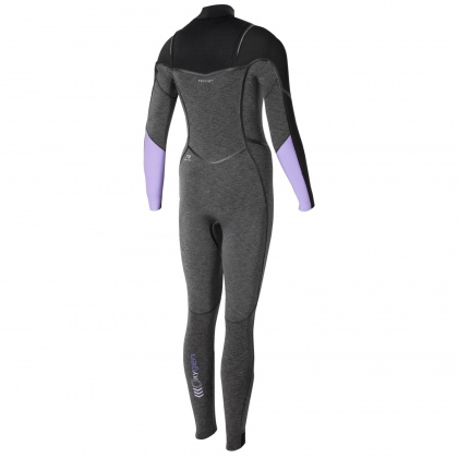 Oxygen TR Steamer 6/4 Freezip DL FTM Black Heather/Lavender