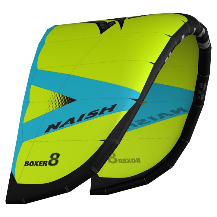 Vela kite Boxer s26 Naish 2022 giallo grigio