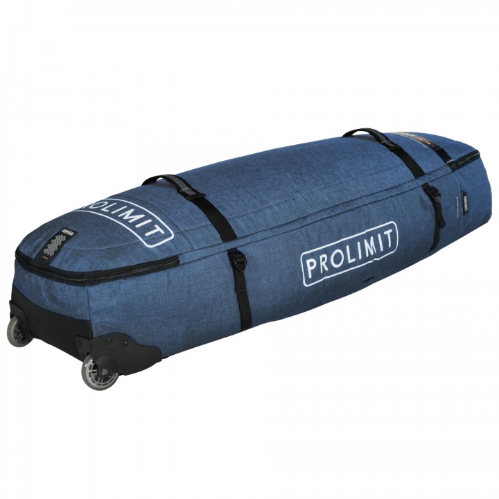 Sacca Traveller con ruote blu
